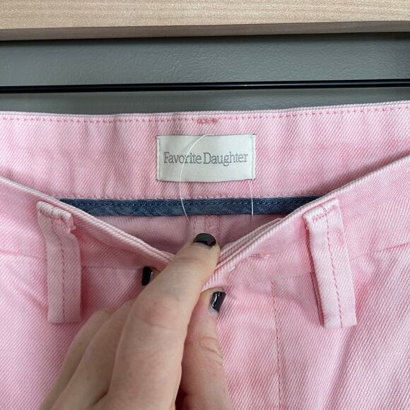 NWOT THE TAYLOR LOW RISE TROUSER Ballet Slipper Pink Size 23 Wide Leg Slouchy - Picture 10 of 16